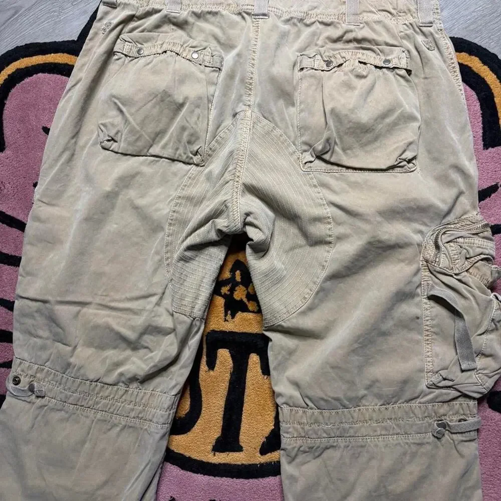 Polo Ralph Lauren Multipocket Cropped Cargo Pants Size 38x25 Tan